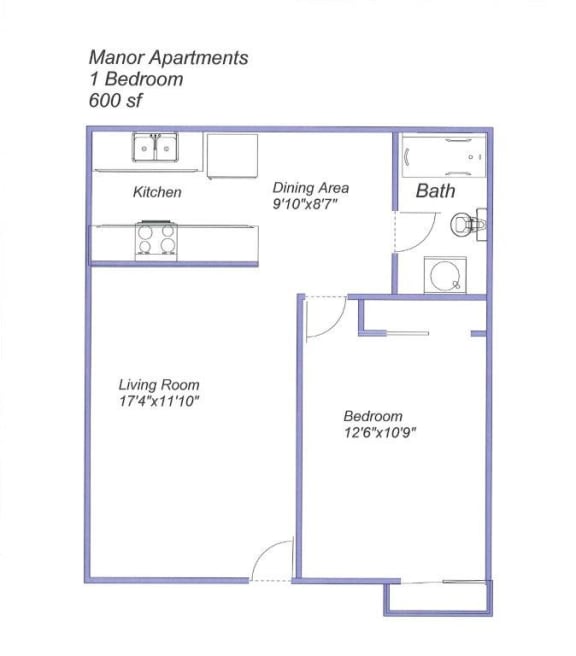 1Bedroom Apartments in Rohnert Park, CA Manor Apartments